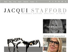 Tablet Screenshot of jacquistafford.com